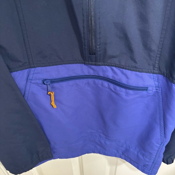 L.L. Bean Anorak Half Zip Blue Purple Outdoor Jacket Womens U.S. XL Reg - Picture 2 of 4